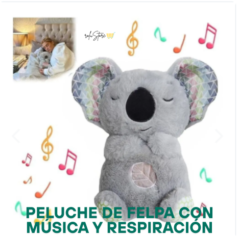 Peluche Koala Musical con Respiración
