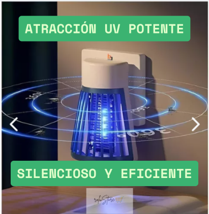 Lámpara colgante mata mosquitos