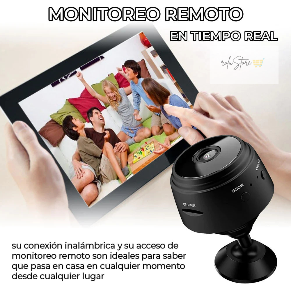 MINI CAMARA ESPÍA HD WIFI