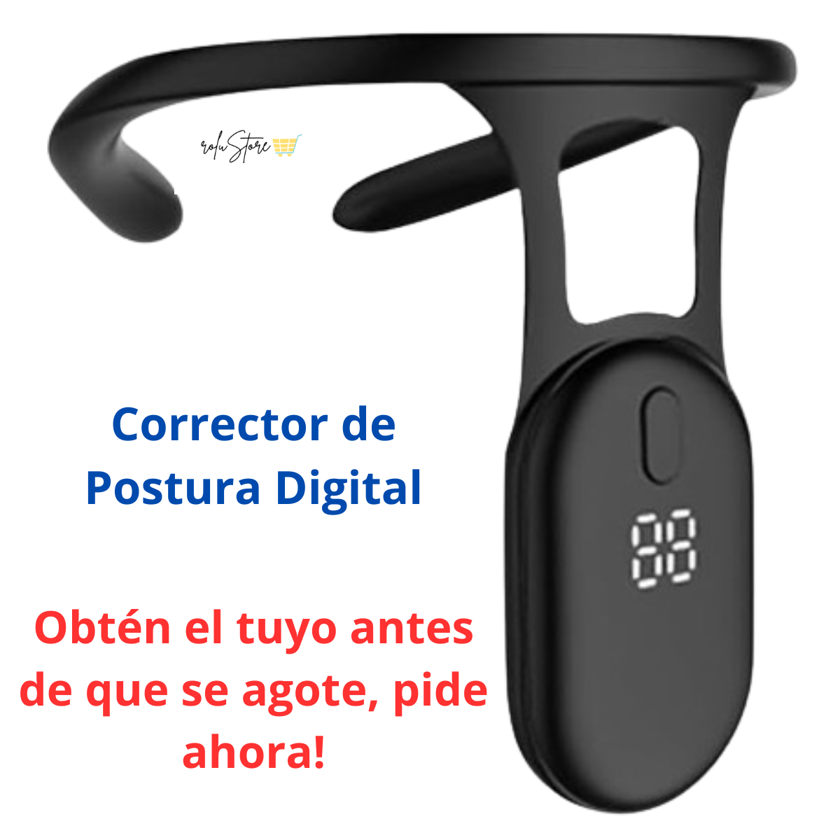 Corrector de postura digital