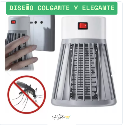 Lámpara colgante mata mosquitos