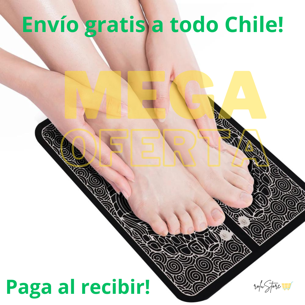 Masajeador De Pies Eléctrico y Portátil