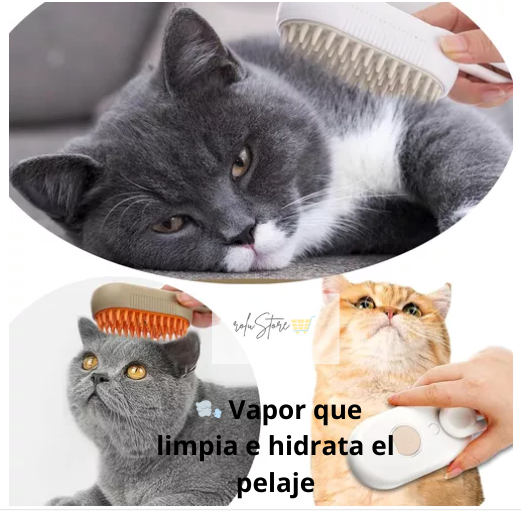 Cepillo a vapor para Mascotas